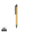 Write responsible recycled paper barrel pen