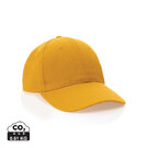 Impact 6 panel 280gr Recycled cotton cap with AWARE&trade; tracer