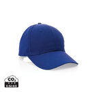 Impact 6 panel 190gr Recycled cotton cap with AWARE&trade; tracer