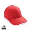 Impact 6 panel 280gr Recycled cotton cap with AWARE&trade; tracer