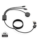 Terra RCS rPET 6-in-1 60W charging cable with watch charger