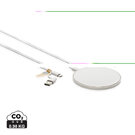 RCS standard recycled plastic 10W wireless charger