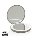 Lumora RCS recycled plastic LED re-chargeable make-up mirror