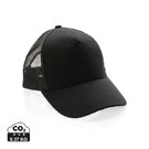 Impact AWARE&trade; Brushed rcotton 5 panel trucker cap 190gr