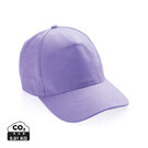 Impact 5panel 280gr Recycled cotton cap with AWARE&trade; tracer