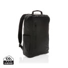 Fashion black 15.6" laptop backpack PVC free