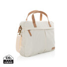 Impact AWARE&trade; 16 oz. recycled canvas laptop bag