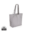 Impact Aware&trade; 240 gsm rcanvas shopper w/pocket undyed