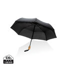 21" Impact AWARE&trade; RPET 190T bamboo auto open/close umbrella