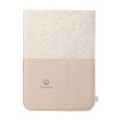 Recycled Felt & Apple Leather Laptop Sleeve 16