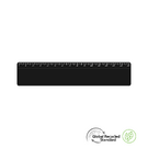 Ruler 15cm GRS Recycled - Black