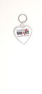 Heart shaped keyring