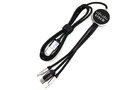 TULIP PLUS Metallic Light-Up Logo Charging Cable