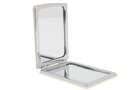 MIRORA Rectangular Faux Leather Compact Mirror