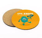 Hardwood Coaster Round