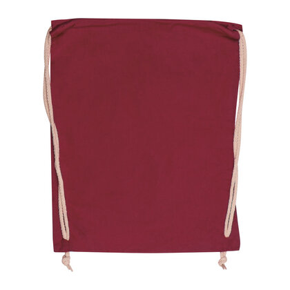 Cotton Drawstring Gym Bag Carlsbad 140 g/m&sup2;
