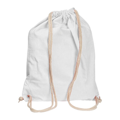 Cotton Drawstring Gym Bag Carlsbad 140 g/m&sup2;