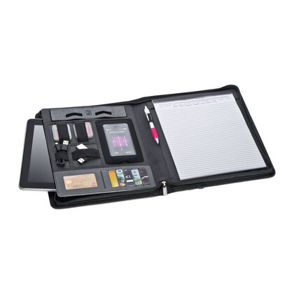A4 Folder with 5,000 mAh Power Bank Elda