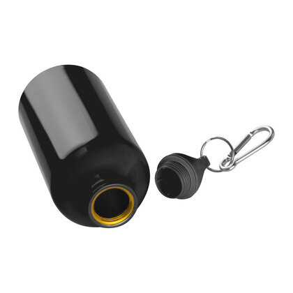 Metal Drinking Bottle with Carabiner Kielce 500 ml