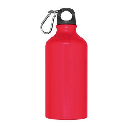 Metal Drinking Bottle with Carabiner Kielce 500 ml