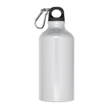 Metal Drinking Bottle with Carabiner Kielce 500 ml