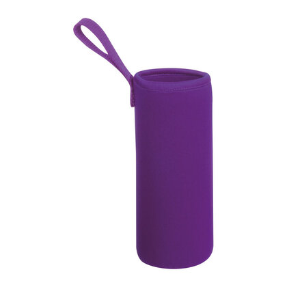 Glass Drinking Bottle in Neoprene Pouch Klagenfurt