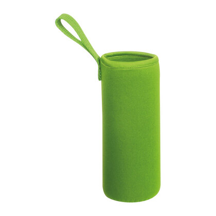 Glass Drinking Bottle in Neoprene Pouch Klagenfurt