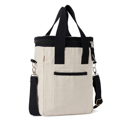 VINGA Volonne AWARE&trade; recycled canvas cooler tote bag