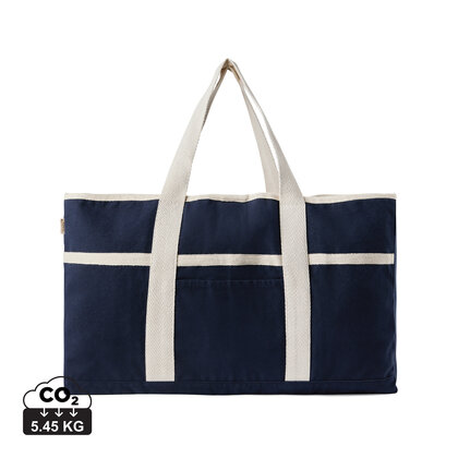 VINGA Volonne AWARE&trade; recycled canvas beach bag