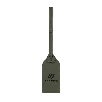 VINGA Baltimore RCS recycled polyester luggage tag
