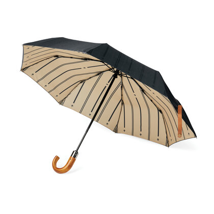 VINGA Bosler AWARE&trade; recycled pet 21" foldable umbrella