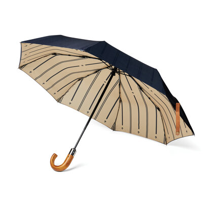 VINGA Bosler AWARE&trade; recycled pet 21" foldable umbrella