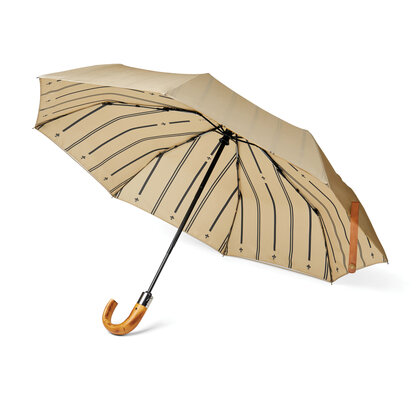 VINGA Bosler AWARE&trade; recycled pet 21" foldable umbrella
