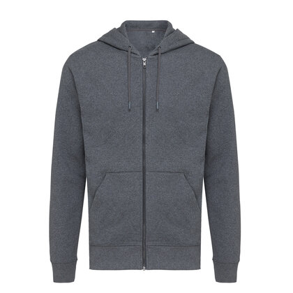 IQONIQ Abisko recycled cotton zip through hoodie