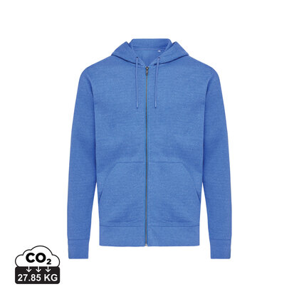 IQONIQ Abisko recycled cotton zip through hoodie