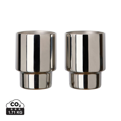 VINGA Nagano RCS  recycled SS mugs, set of 2