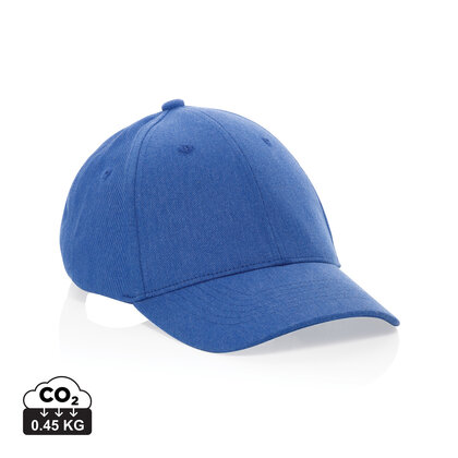Milo AWARE&trade; recycled heather 6 panel cap 200gr