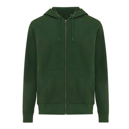 IQONIQ Abisko recycled cotton zip through hoodie