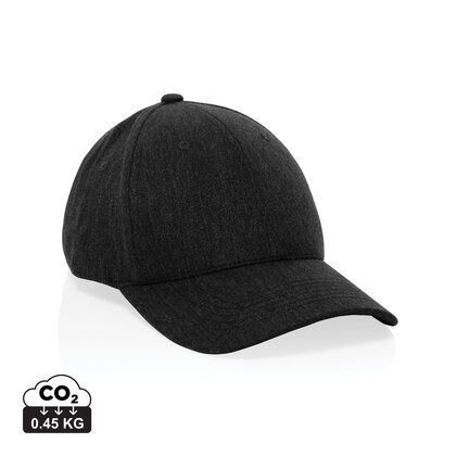 Milo AWARE&trade; recycled heather 6 panel cap 200gr