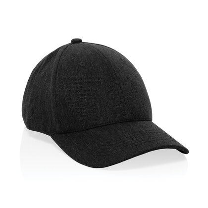 Milo AWARE&trade; recycled heather 6 panel cap 200gr