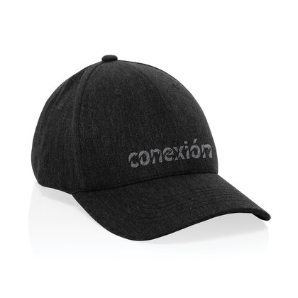 Milo AWARE&trade; recycled heather 6 panel cap 200gr