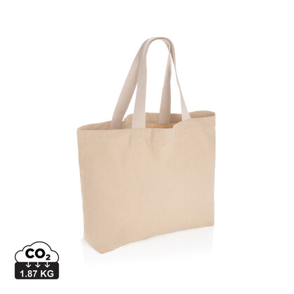 Impact Aware&trade; 240 gsm rcanvas large tote undyed