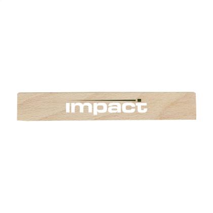 Beech wood case, single