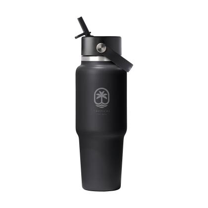 Hydro Flask Wide Mouth Travel Bottle with Flex Straw Cap 946 ml water bottle