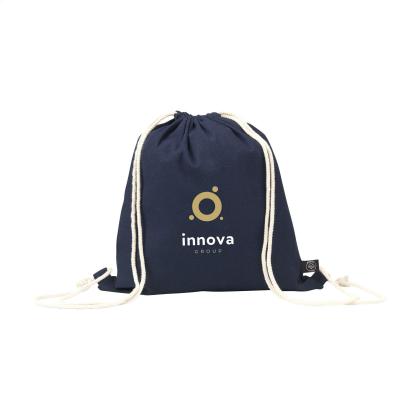 PromoColour GRS Recycled Cotton Backpack (150 g/m²)