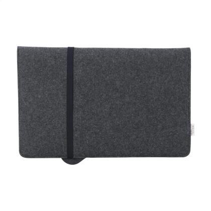 Recycled Felt & Apple Leather Laptop Sleeve 15/16