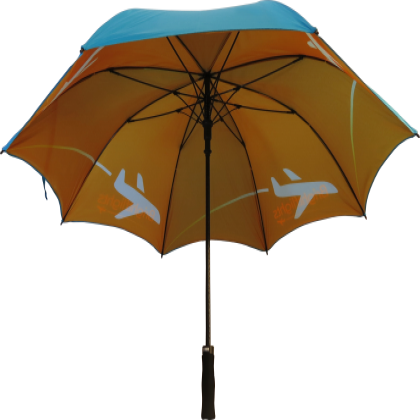 Fibrestorm Auto Eco Double Canopy Umbrella