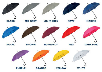 Impliva Falconetti Auto Walking Crook Umbrella