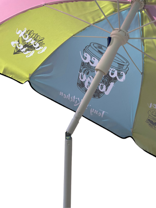 1.7m Square Classic Garden Parasol