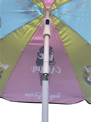 1.7m Square Classic Garden Parasol